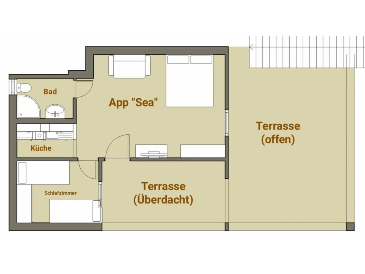 Blue Sea Vir Apartments 外观 照片
